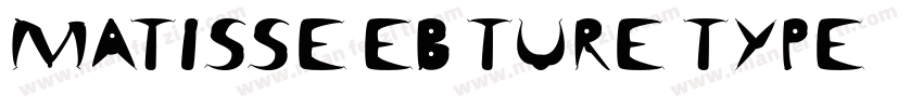 Matisse eb ture type字体转换